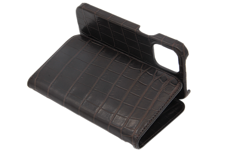 スマートフォンケース ポケット付 フォールディングタイプ プレミアム チョコレート for Apple iPhone 11 Pro Max