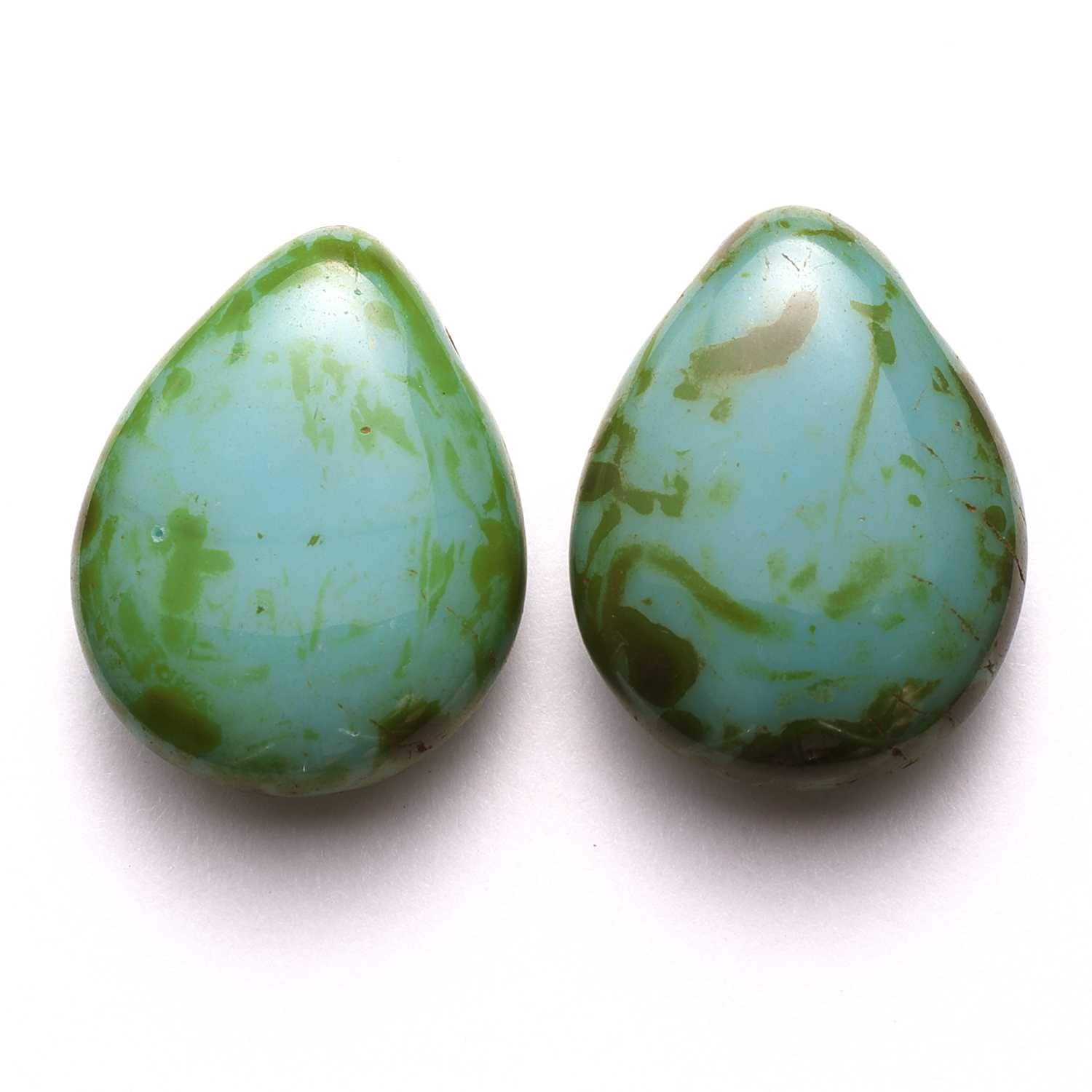 ミシェル ターコイズピカソ 12mm×16mm