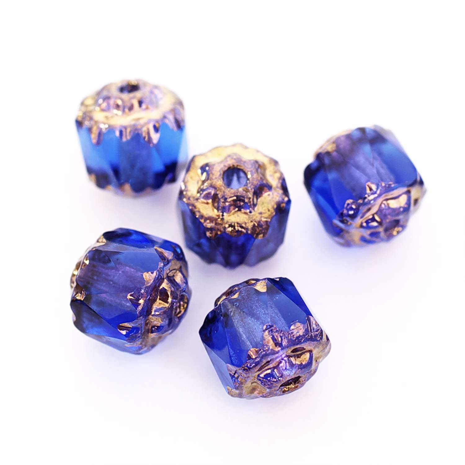 ファイヤーポリッシュ ダブルフェイス サファイアブロンズ 6mm