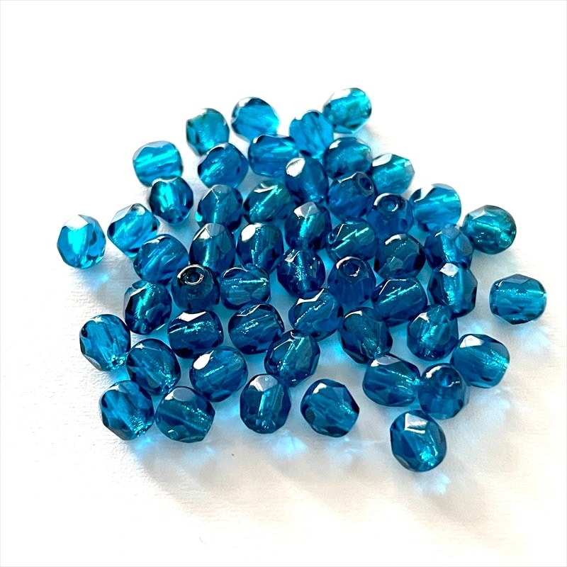 ファイヤーポリッシュ ラウンド アクア（ダーク）(サイズ展開あり)