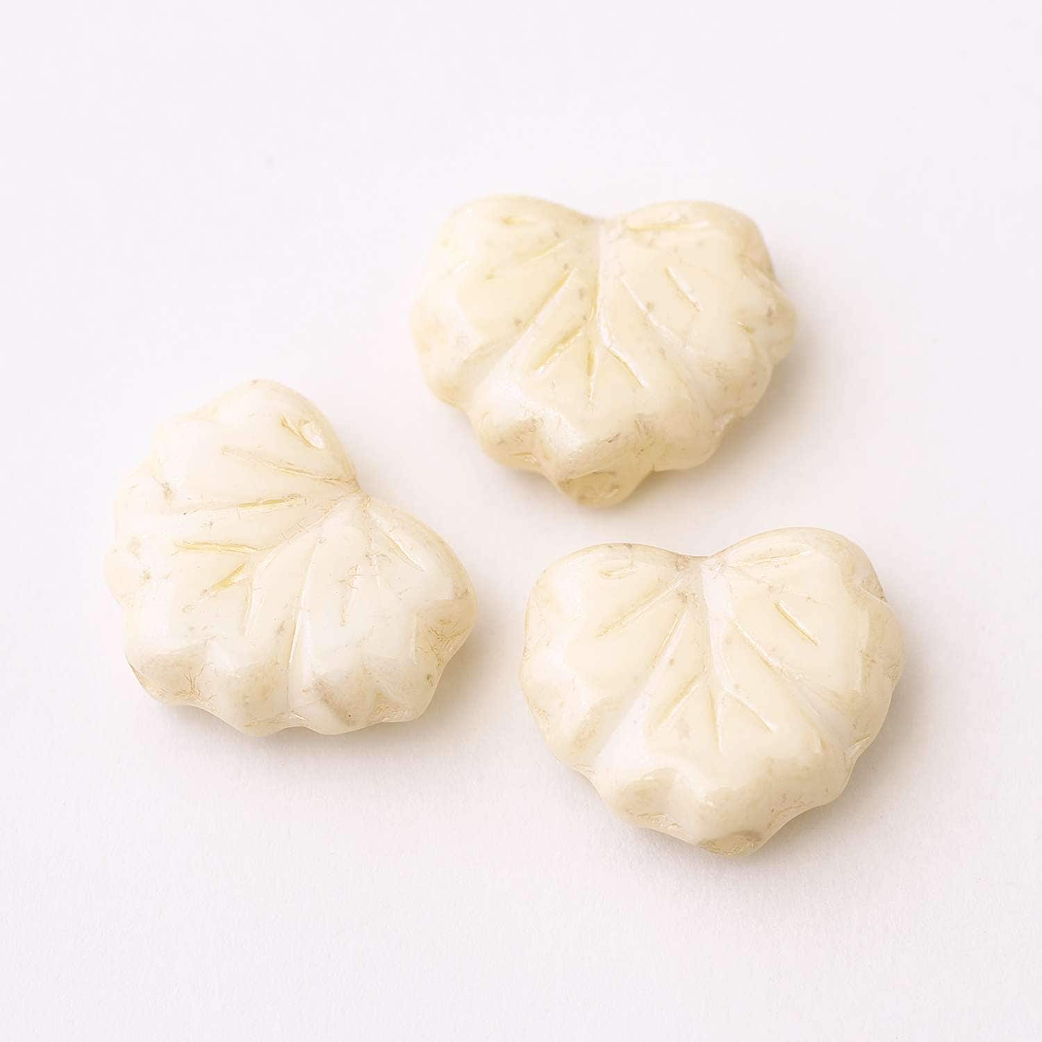 メープルリーフ オペークシャンパンラスター 11mm×13mm