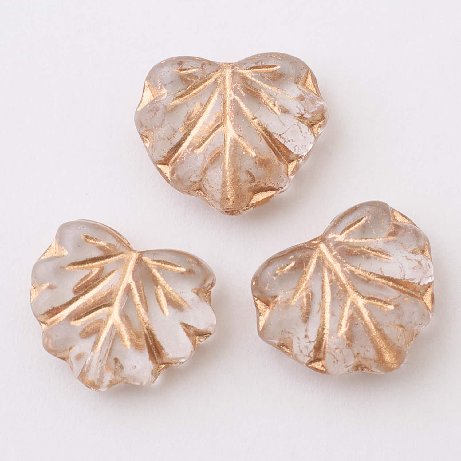 メープルリーフ カッパーライン-クリスタル 11mm×13mm