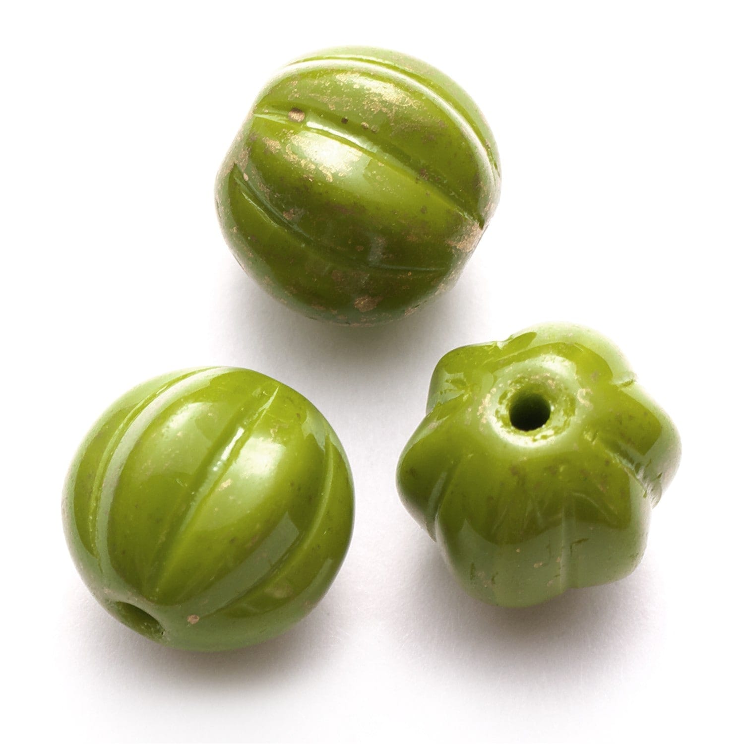 メロン オペークグリーン 8mm×8mm