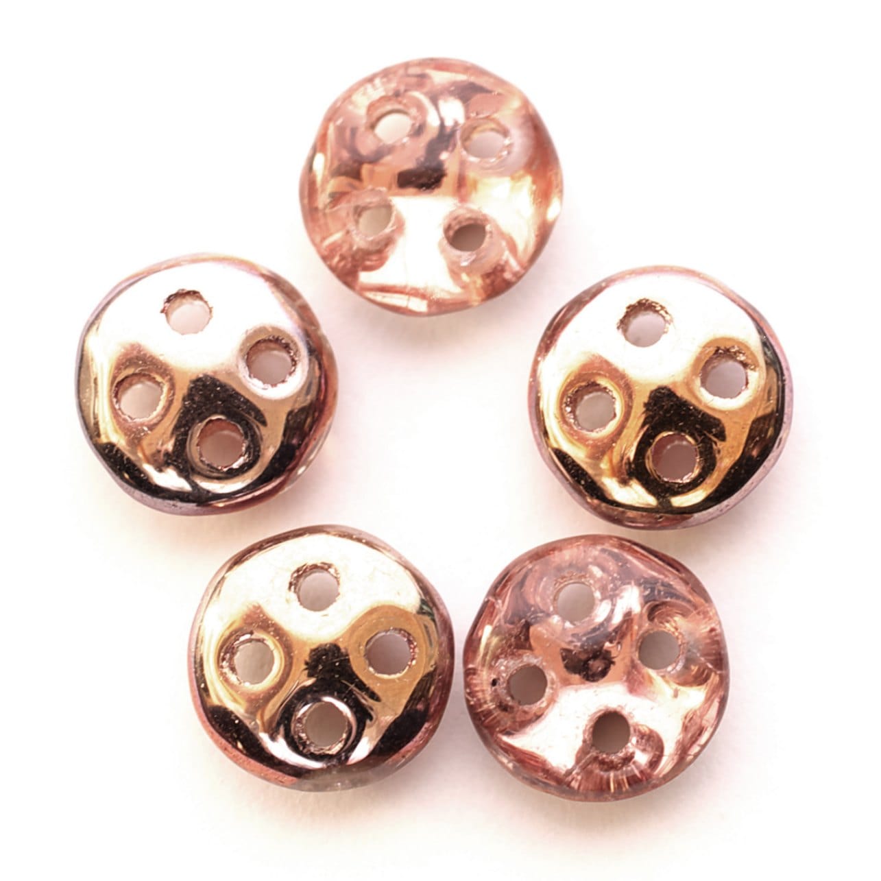 レンティル4ホール カプリゴールド 6mm×6mm