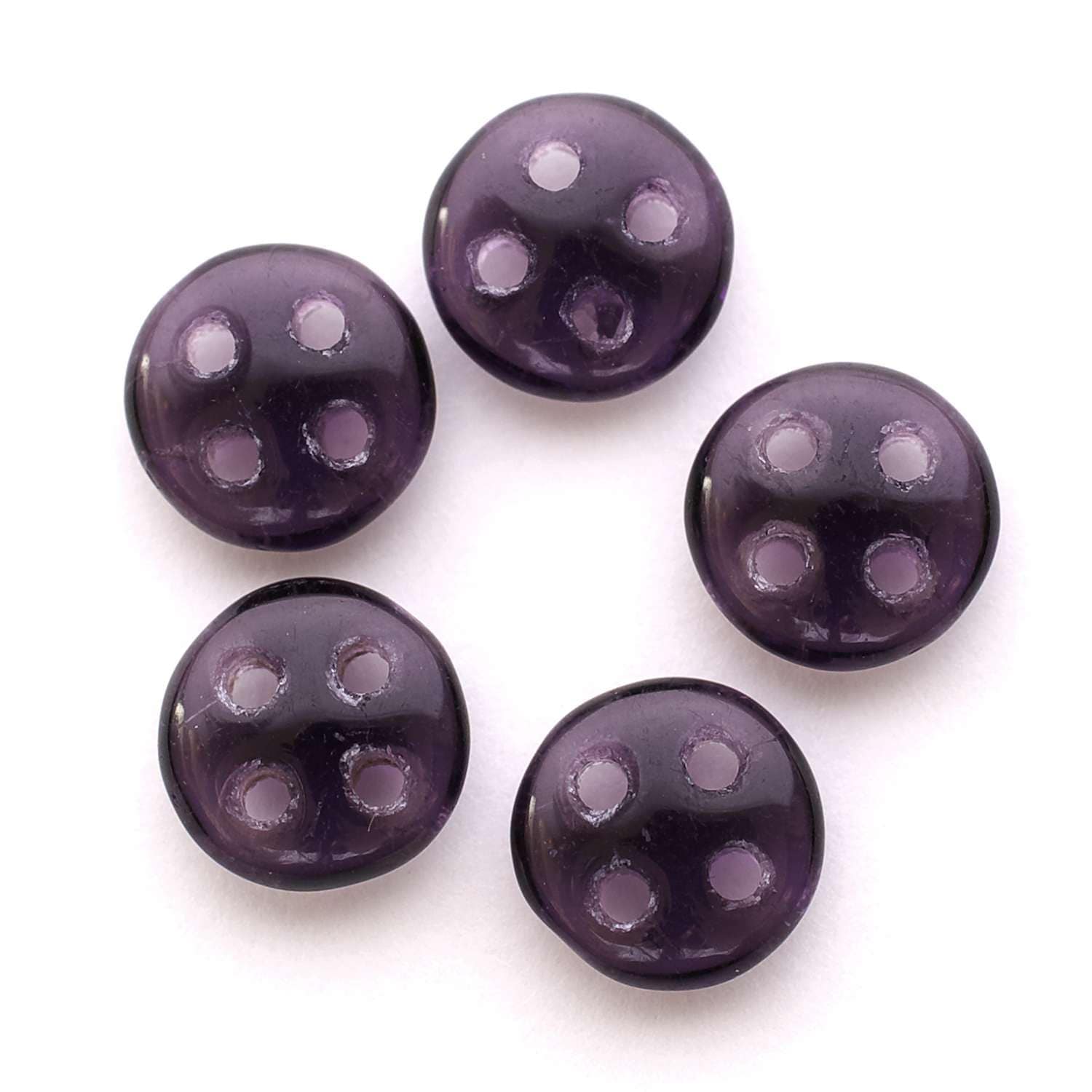 レンティル4ホール タンザナイト 6mm×6mm