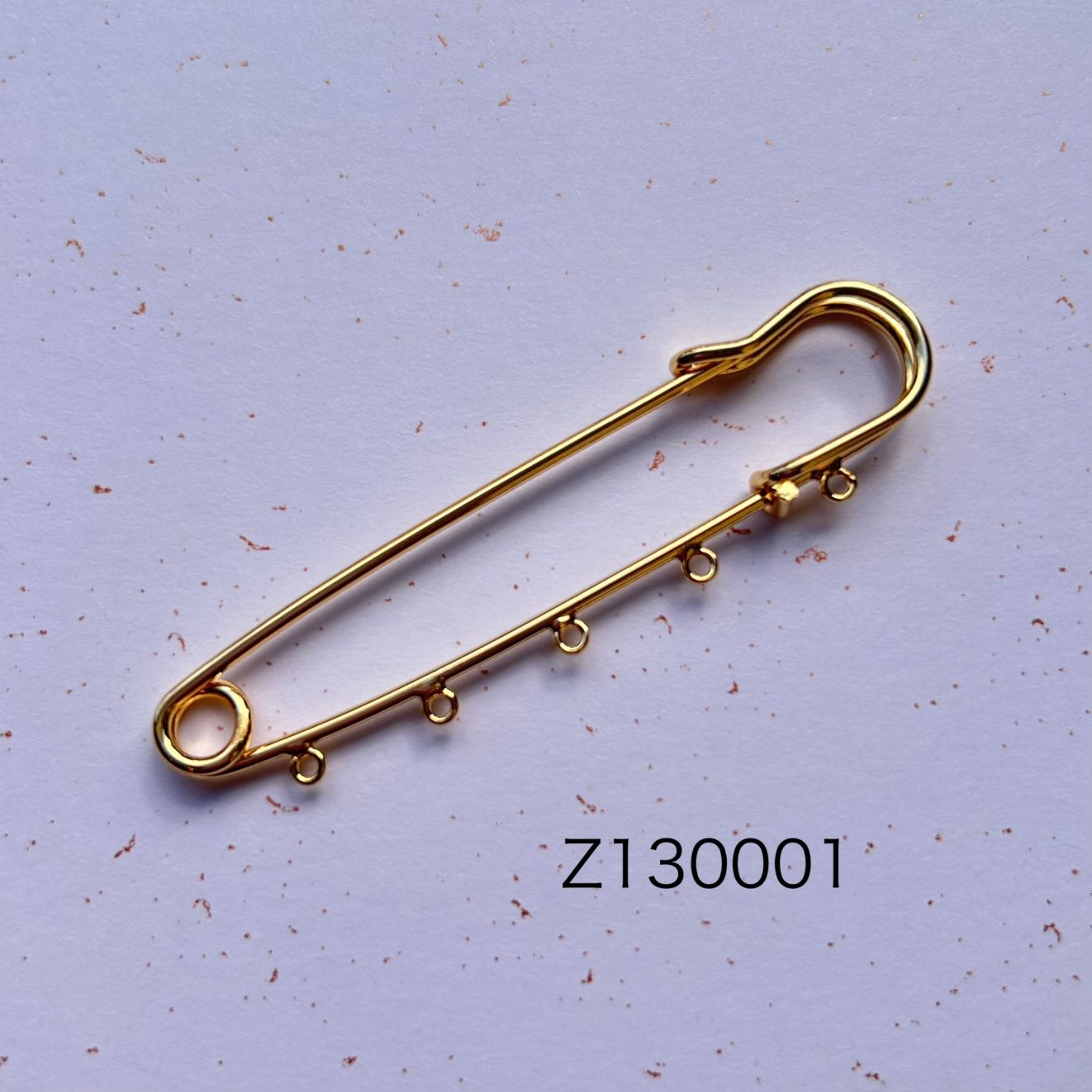 真鍮ブローチピン