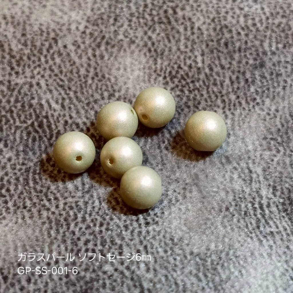 ガラスパールソフトセージ6mm