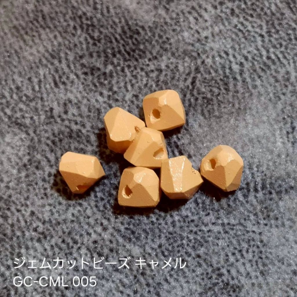 ジェムカットビーズ キャメル