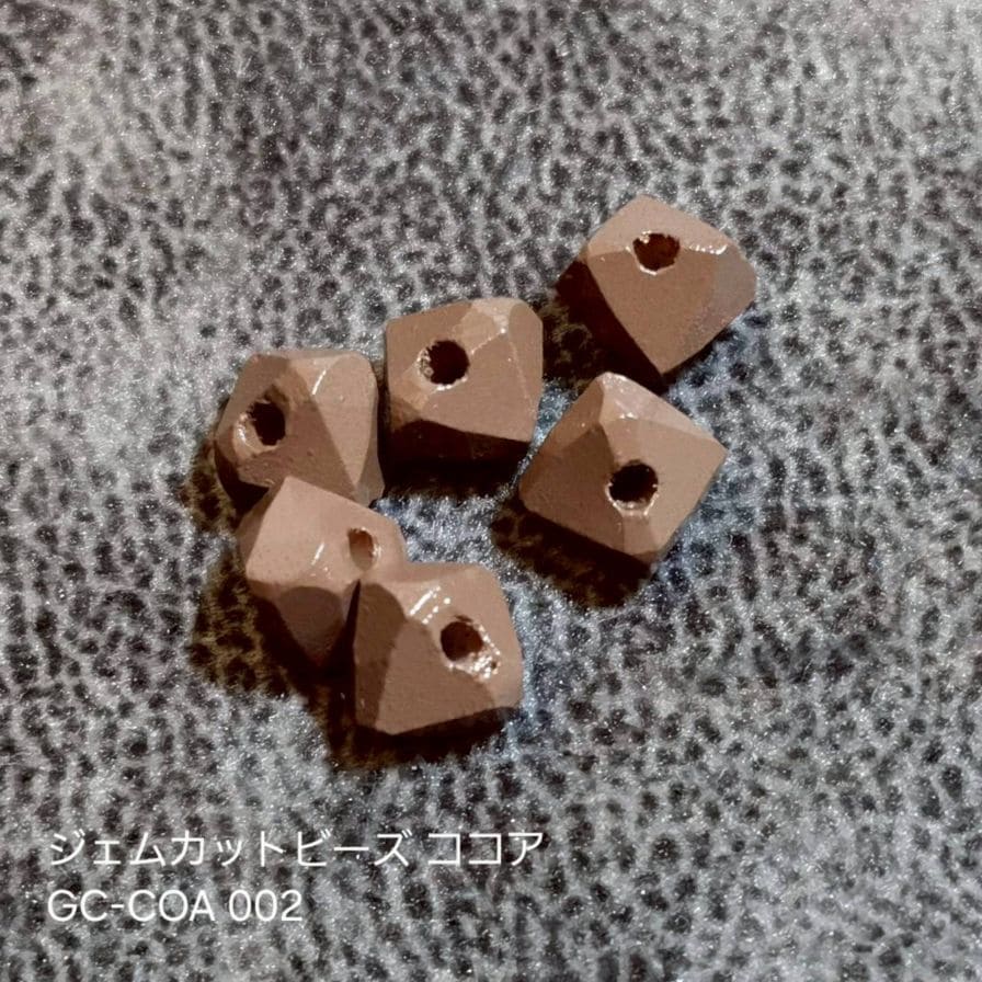 ジェムカットビーズ ココア
