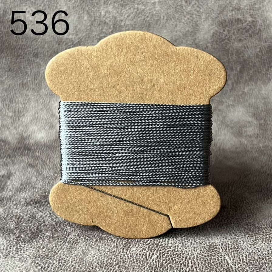板巻536銀色 シルク糸5m