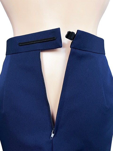 コスメイトオリジナル 裏地付きタイトミニスカート