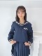 秋冬 セーラー服 濃紺