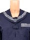 秋冬 セーラー服 濃紺