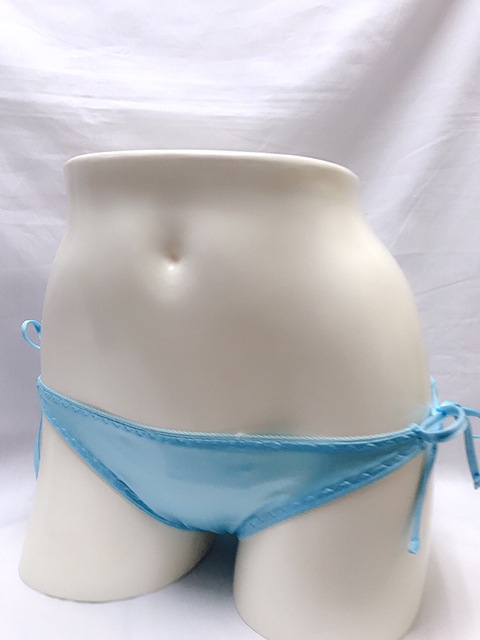 トリコットサテン フルバック横ヒモショーツ