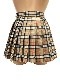 チェック プリーツ スカート ベージュ
