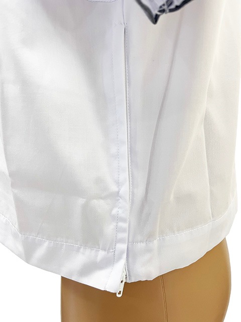 春夏 半袖 セーラー服 杢グレー