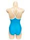 【ブルー新登場!】コスメイトオリジナル2WAYストレッチ素材パイピングスクール水着
