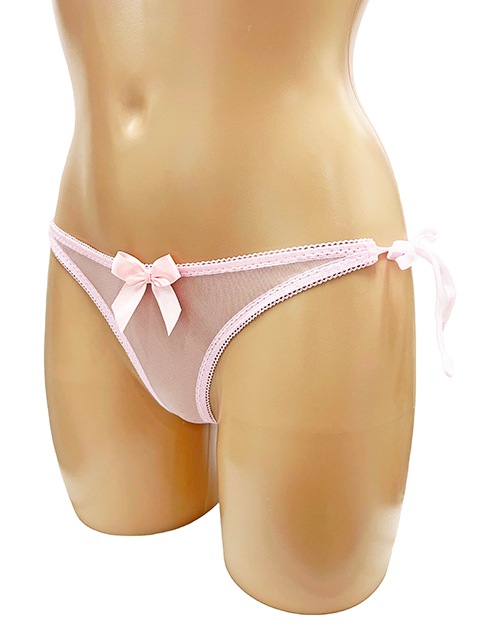 【在庫限り】スケスケ横ヒモTバックショーツ