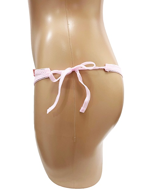 【在庫限り】スケスケ横ヒモTバックショーツ