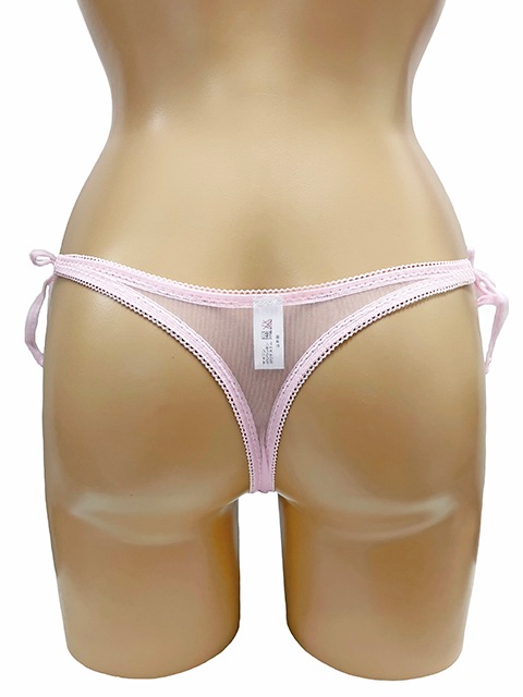 【在庫限り】スケスケ横ヒモTバックショーツ