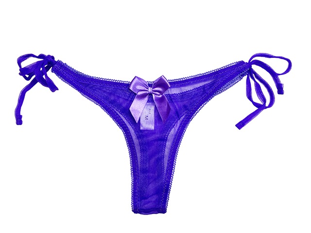 【在庫限り】スケスケ横ヒモTバックショーツ