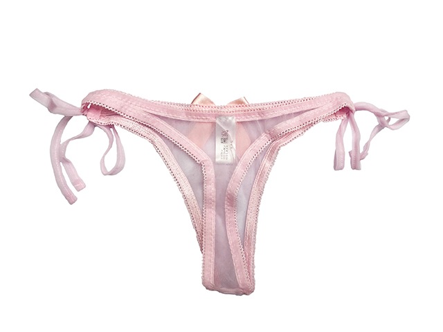 【在庫限り】スケスケ横ヒモTバックショーツ