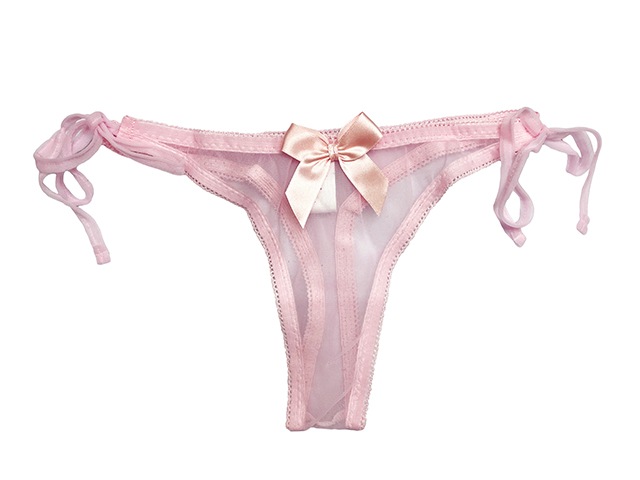 【在庫限り】スケスケ横ヒモTバックショーツ