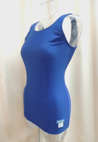 コスメイト限定!<br>ベルキャンパス特注!<br>2500型スクール水着(花紺)