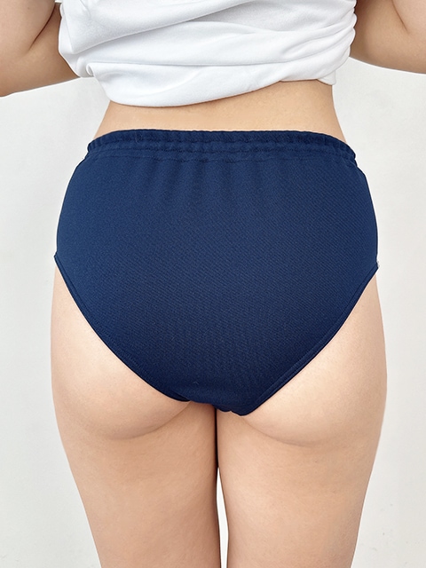 コスメイトオリジナル ハーフバックタイプライン入りハイレグブルマー