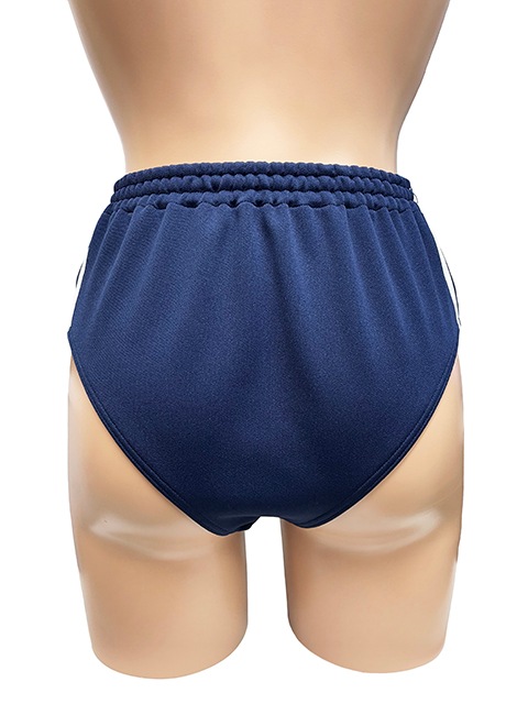 コスメイトオリジナル ハーフバックタイプライン入りハイレグブルマー