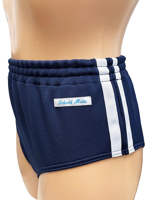 コスメイトオリジナル ハーフバックタイプライン入りハイレグブルマー