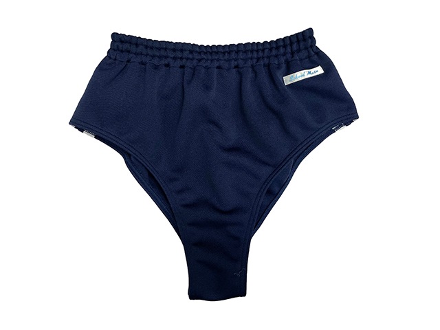 コスメイトオリジナル ハーフバックタイプライン入りハイレグブルマー