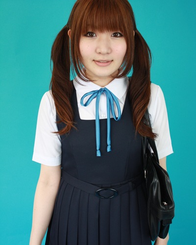 紺色無地スクール ジャンパースカート