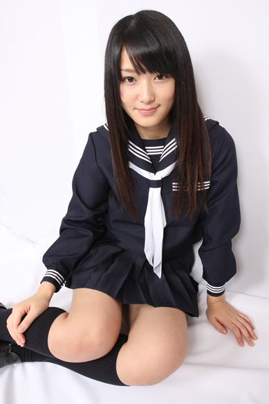 秋冬 セーラー服 濃紺