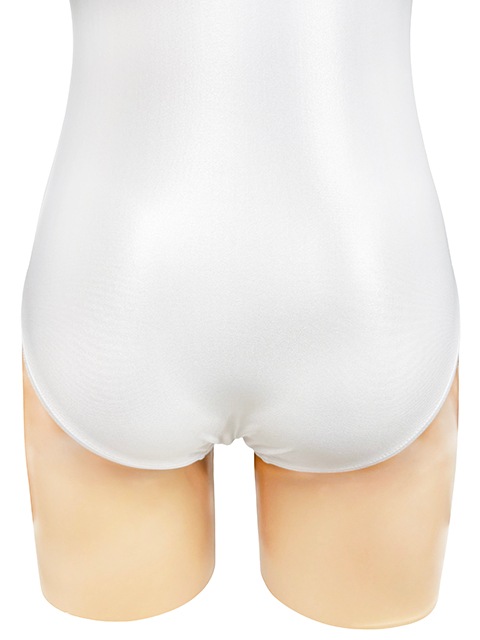 コスメイトオリジナル スーパーウェット襟付きフロントファスナー体操着レオタード