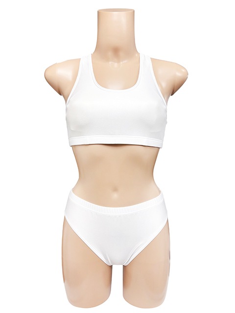 コスメイトオリジナル スーパーウェットパッド付陸上ハーフトップ&ブルマー