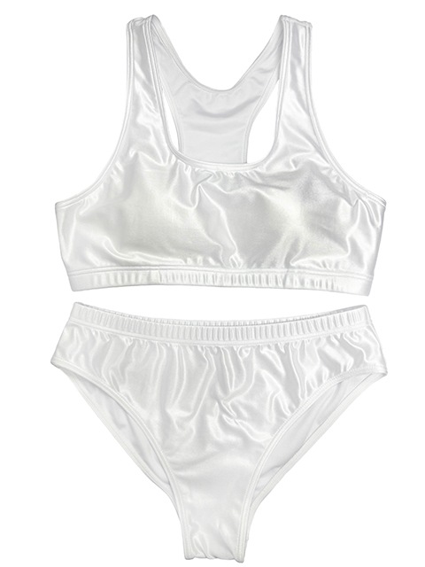 コスメイトオリジナル スーパーウェットパッド付陸上ハーフトップ&ブルマー