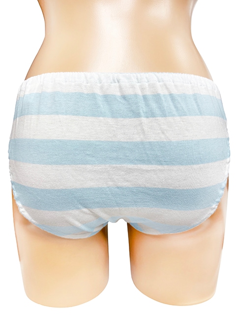 コスメイトオリジナル 綿天竺ボーダーショーツ