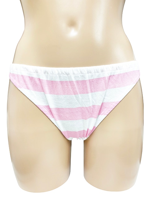 コスメイトオリジナル 綿天竺ボーダーショーツ