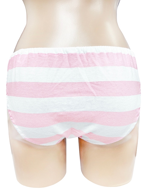 コスメイトオリジナル 綿天竺ボーダーショーツ