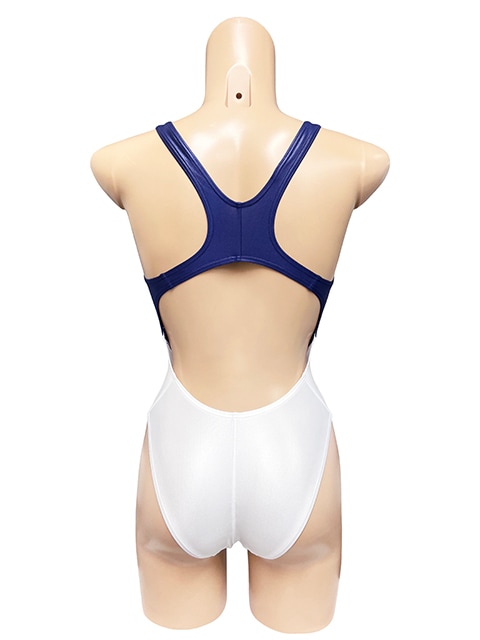 コスメイトオリジナル スーパーウェット 配色型競泳水着