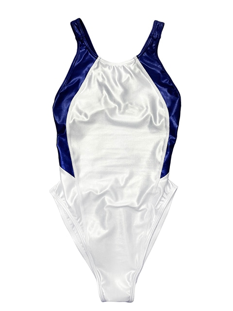 コスメイトオリジナル スーパーウェット 配色型競泳水着