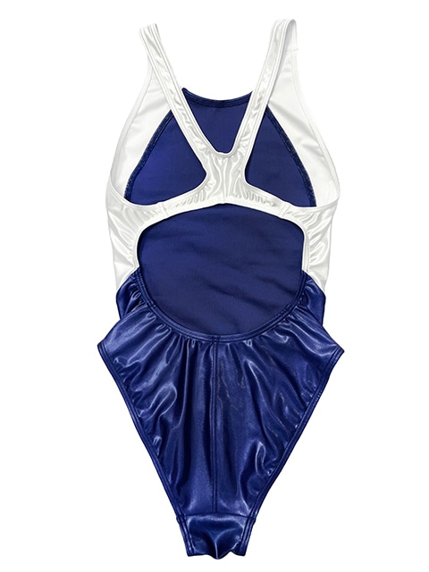 コスメイトオリジナル スーパーウェット 配色型競泳水着