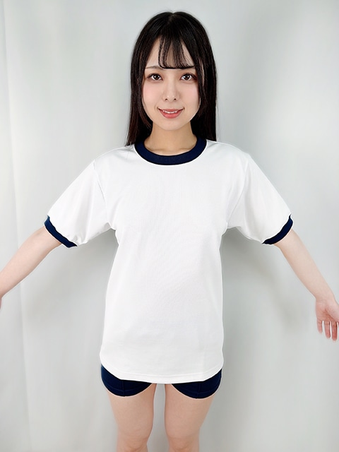 ファッショナー バレーシャツ(体操着) アクアオフカラー・濃紺/エンジ/ピース紺