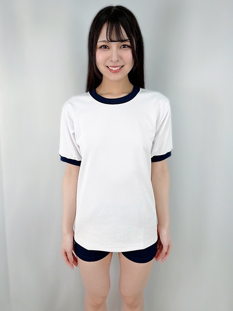 ファッショナー バレーシャツ(体操着) アクアオフカラー・濃紺/エンジ/ピース紺