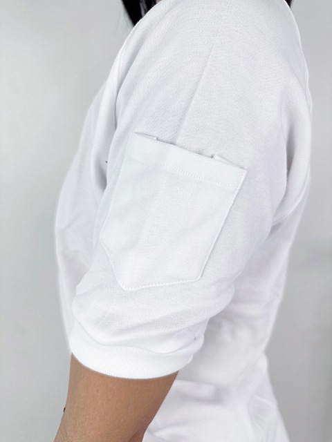 ファッショナー 半袖クルーネックシャツ (体操着) 白