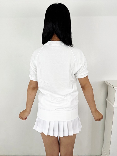 ファッショナー 半袖クルーネックシャツ (体操着) 白