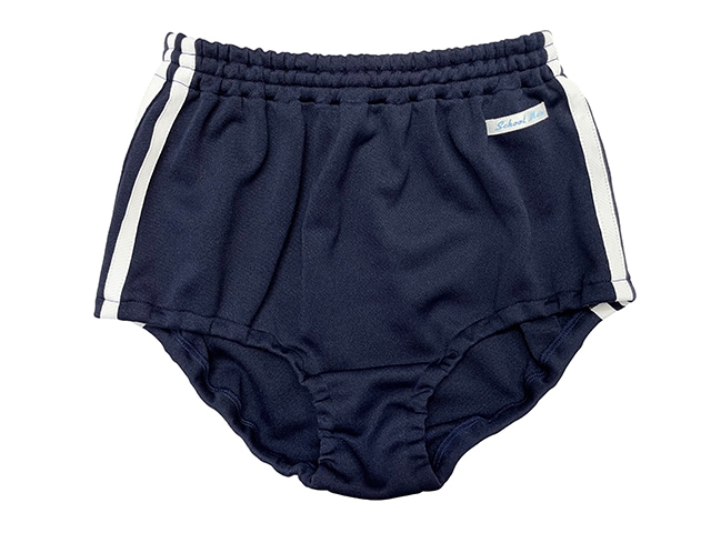コスメイトオリジナル SchoolMate3本ライン入りブルマー【ネイビー】