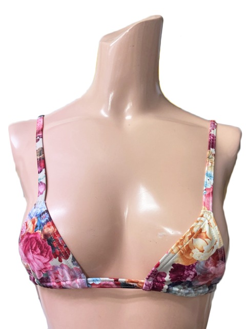 コスメイトオリジナル 2WAYストレッチ素材花柄マイクロビキニ