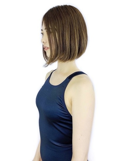 コスメイトオリジナル 1WAYストレッチサテン競泳水着